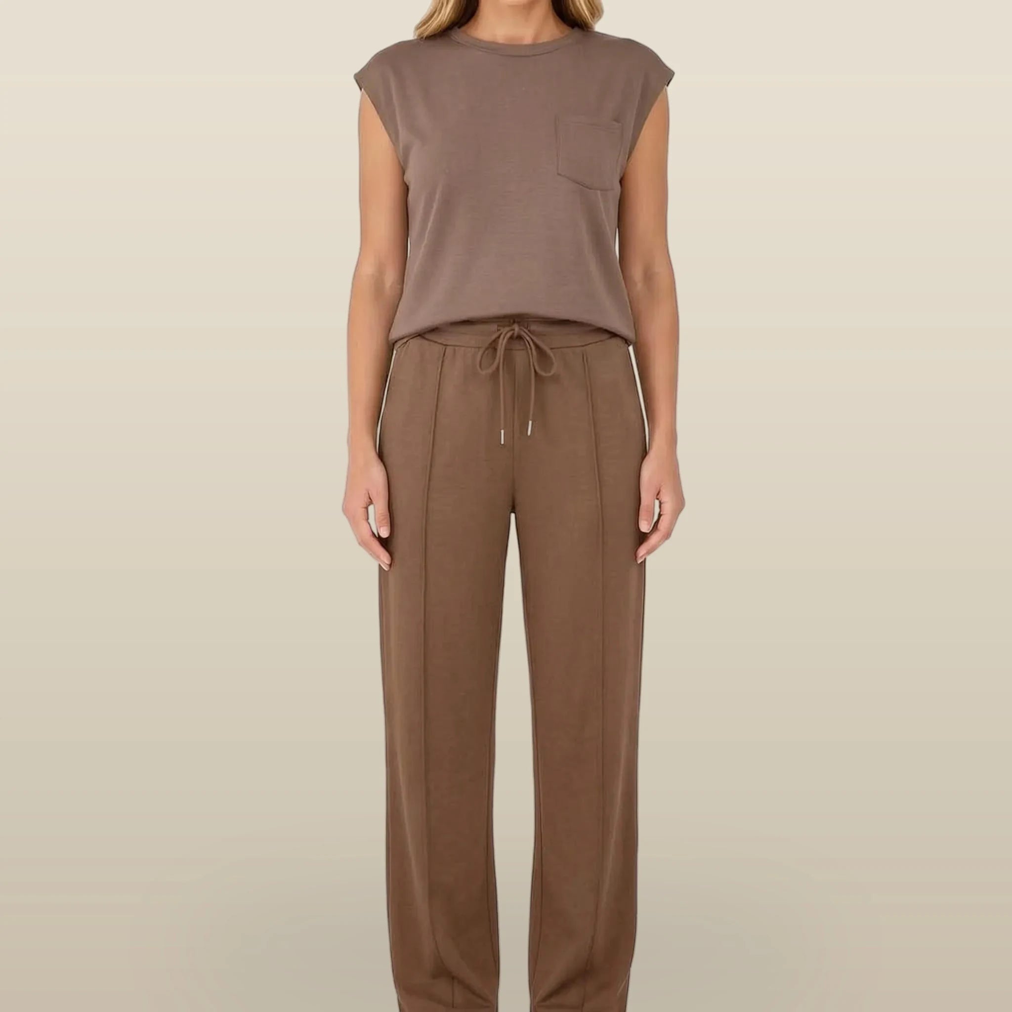 Vespera - Sleeveless Lounge Co-Ord Set