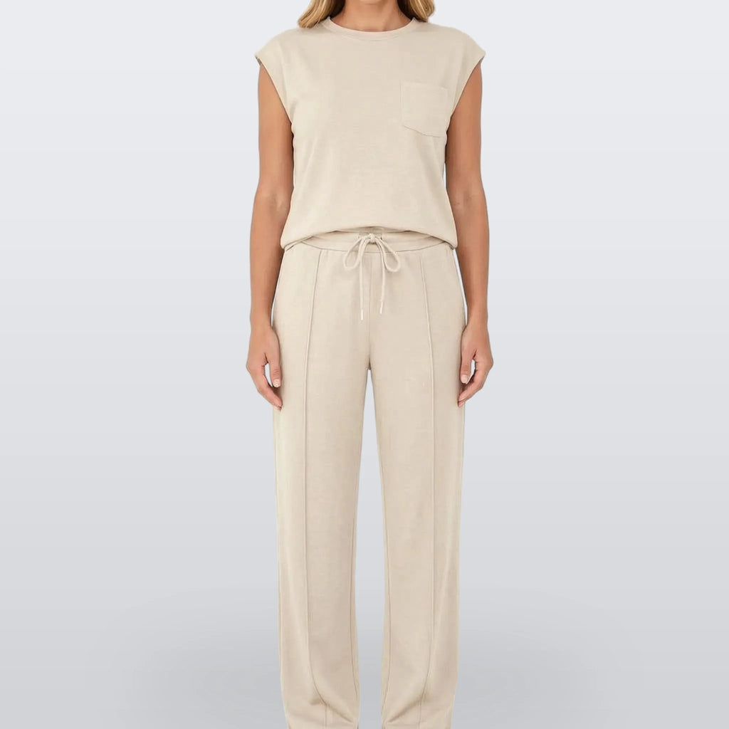 Vespera - Sleeveless Lounge Co-Ord Set