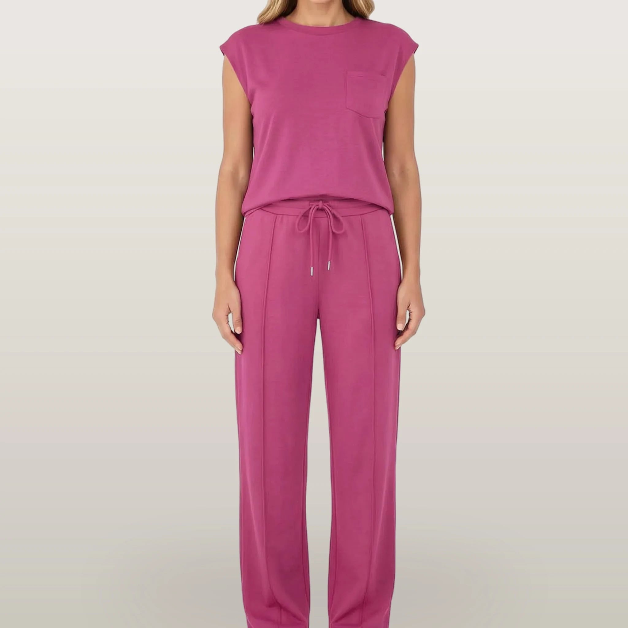Vespera - Sleeveless Lounge Co-Ord Set
