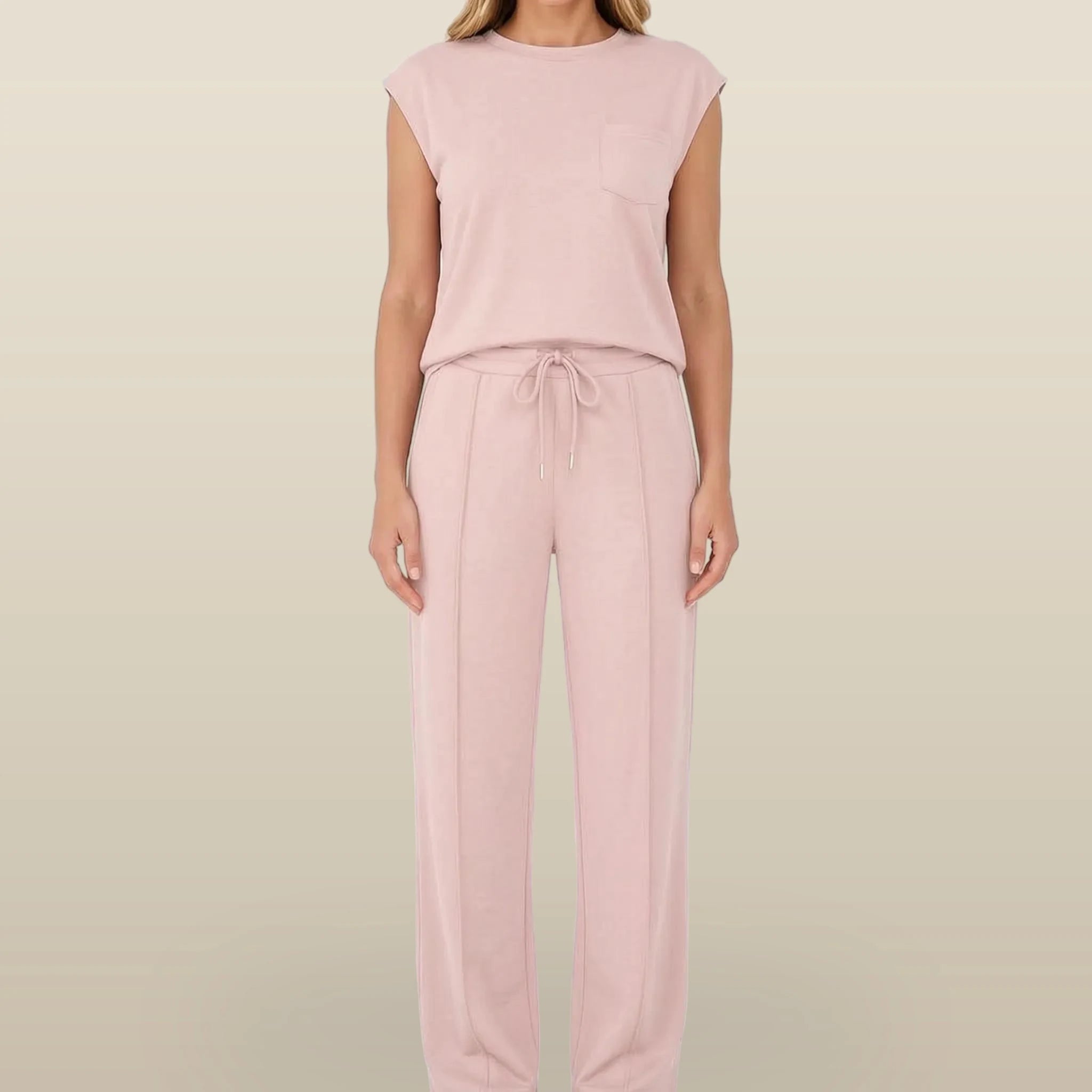 Vespera - Sleeveless Lounge Co-Ord Set