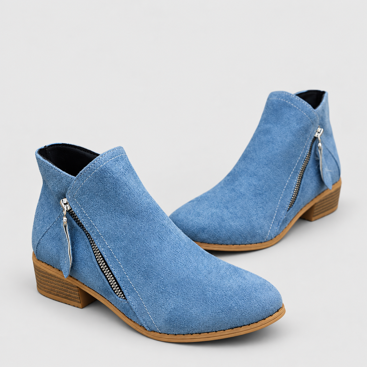 Women's Side-Zip Ankle Boots — view 7