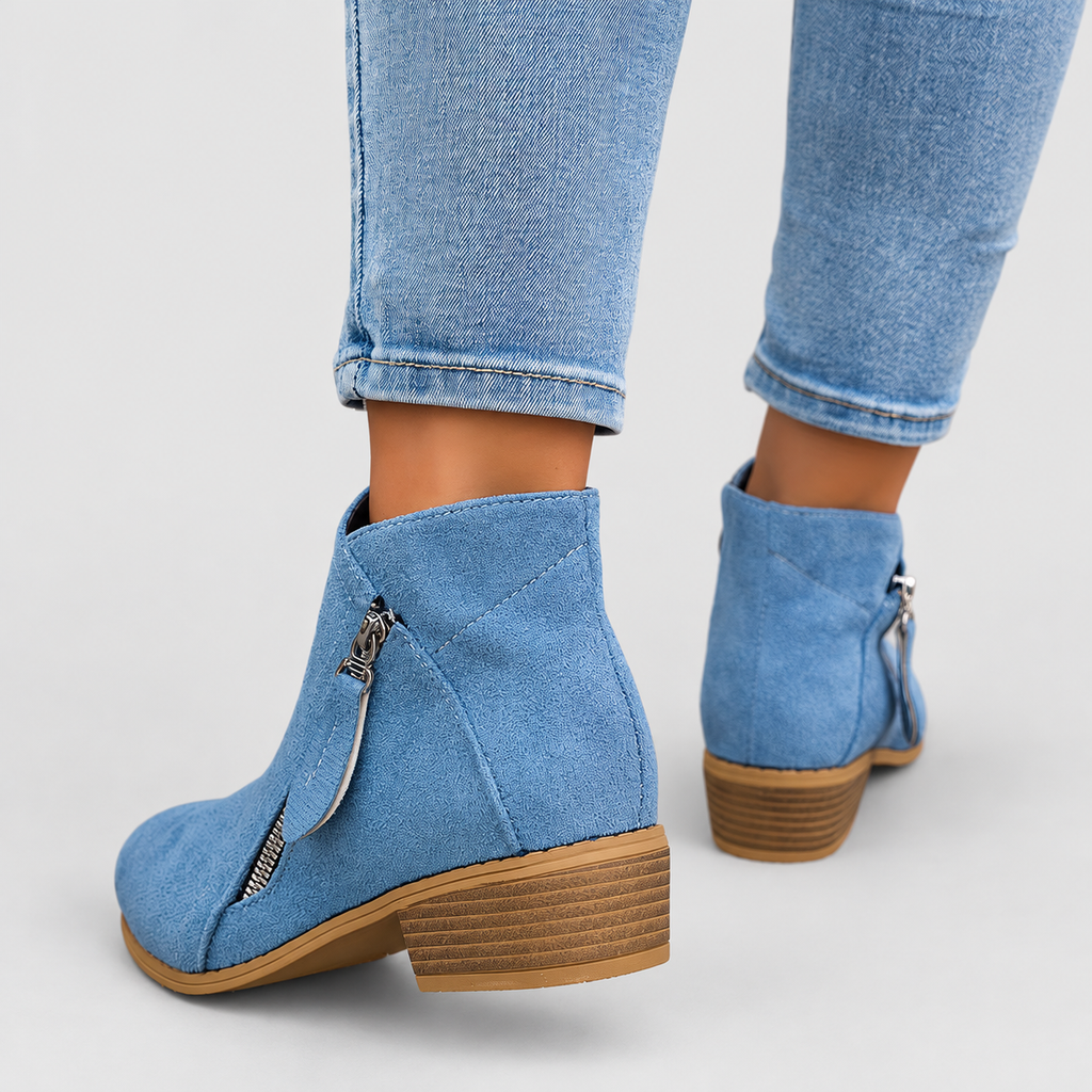 Women's Side-Zip Ankle Boots — view 14