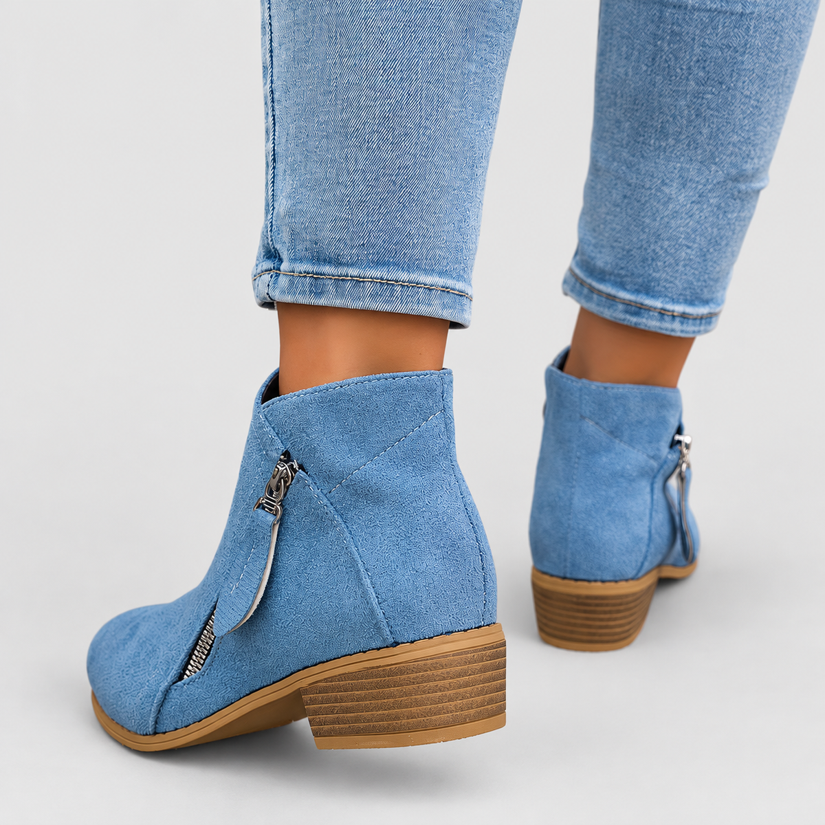Women's Side-Zip Ankle Boots — view 14