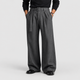 Adrian | Men's Straight-Leg Pleated Tailored Trousers