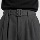 Adrian | Men's Straight-Leg Pleated Tailored Trousers
