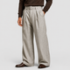 Adrian | Men's Straight-Leg Pleated Tailored Trousers