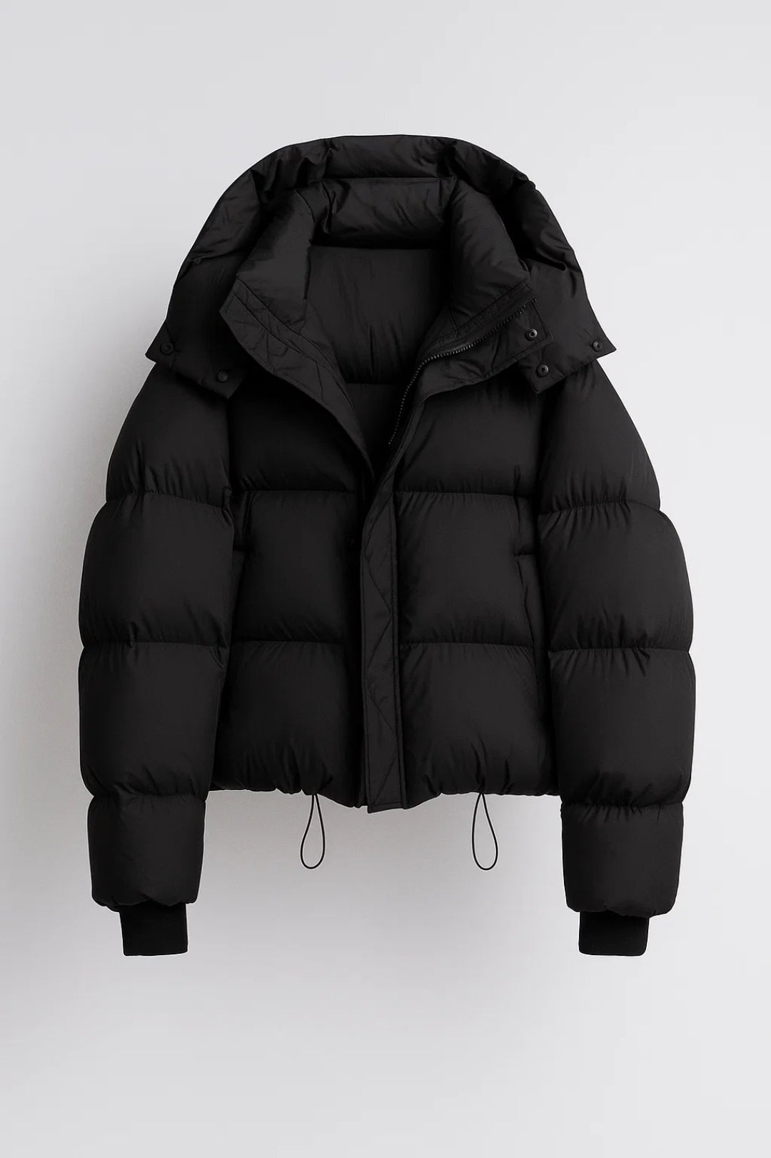 Aeron | Women's Cropped Puffer Jacket with Drawstring Hem
