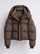 Aeron | Women's Cropped Puffer Jacket with Drawstring Hem