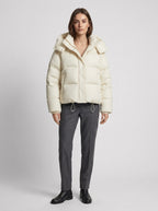 Aeron | Women's Cropped Puffer Jacket with Drawstring Hem