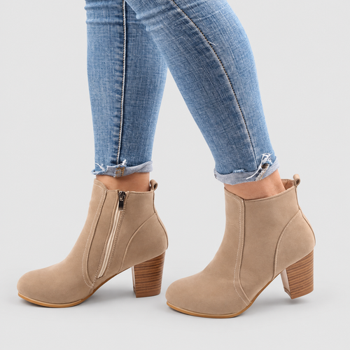 Women's Ankle Boots with Block Heel — view 2
