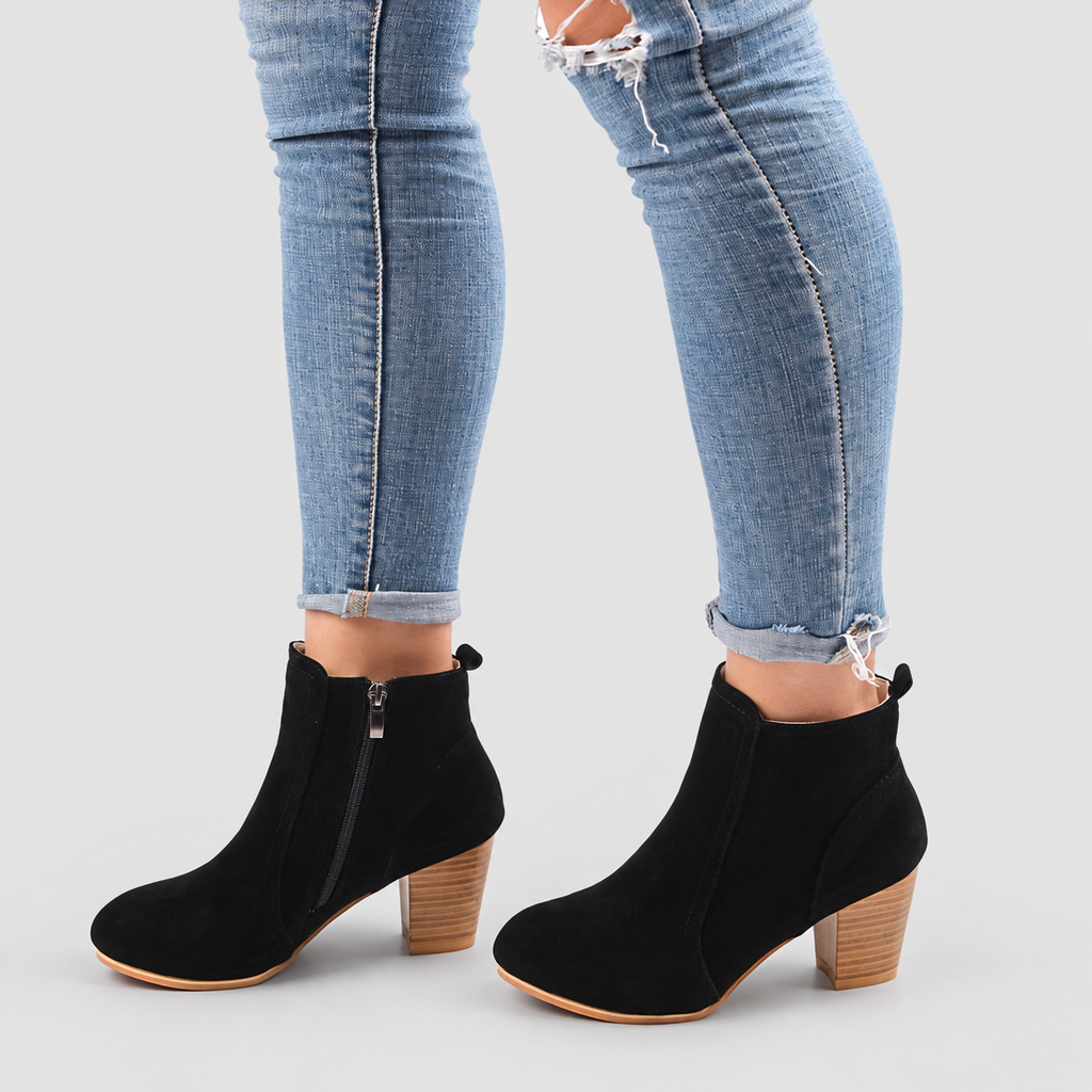 Women's Ankle Boots with Block Heel — view 3