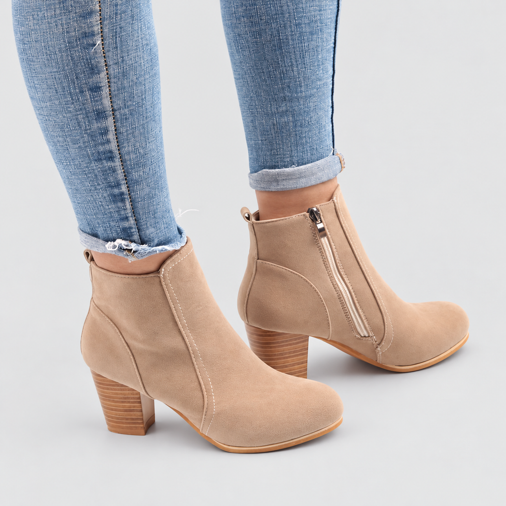 Women's Ankle Boots with Block Heel — view 4