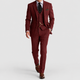 Alaric | Men's Three-Piece Suit with Blazer, Waistcoat and Trousers