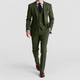 Alaric | Men's Three-Piece Suit with Blazer, Waistcoat and Trousers