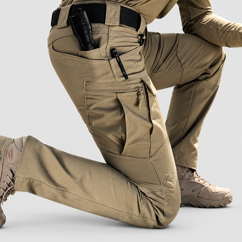 Men's Cargo Trousers with Flap Pockets — view 3