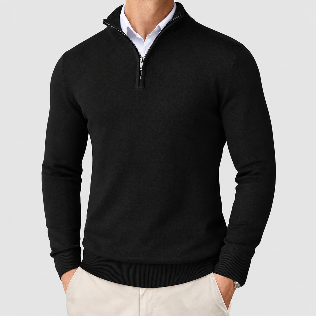 Men's Classic Half-Zip Jumper — view 1