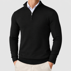 Men's Classic Half-Zip Jumper — view 1