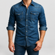 Aloysius | Men's Casual Denim Shirt