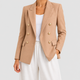 Althea | Women's Double-Breasted Blazer with Gold-Tone Buttons