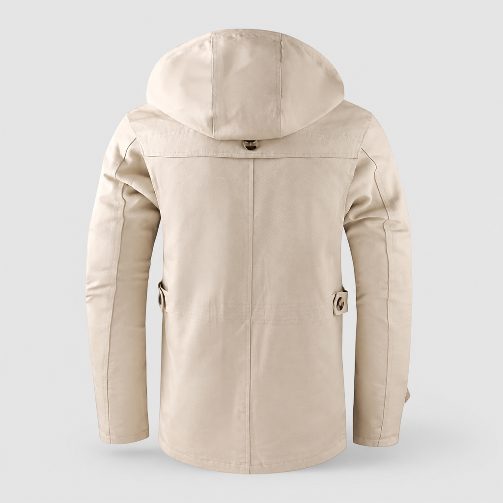 Men's Hooded Fleece-Lined Jacket — view 5