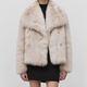 Annabel | Women's Oversized Faux Fur Jacket with Large Lapels