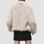 Women's Oversized Fluffy Large Lapel Coat — view 2