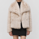 Annabel | Women's Oversized Faux Fur Jacket with Large Lapels