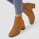 Annelie | Women's Suede-Look Side-Zip Ankle Boots
