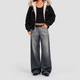 Avril | Women's Plush-Lined Hooded Bomber Jacket