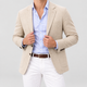 Bastian | Men's Soft Knit Blazer Jacket with Tailored Fit