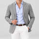 Bastian | Men's Soft Knit Blazer Jacket with Tailored Fit