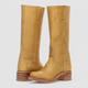 Beatrix | Women's Square-Toe Block-Heel Pull-On Knee-High Boots