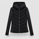 Belinda | Women's Chevron Quilted Jacket with Hood