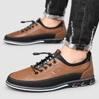 Men's Leather-Look Lace-Up Shoes — view 10
