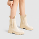 Blythe | Women's Chunky Chelsea Rain Boots with Knit Collar
