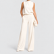 Bridget | Women's Sleeveless High-Neck Wide-Leg Jumpsuit with Relaxed Fit