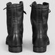 Briony | Women's Leather-Look Mid-Calf Lace-Up Boots