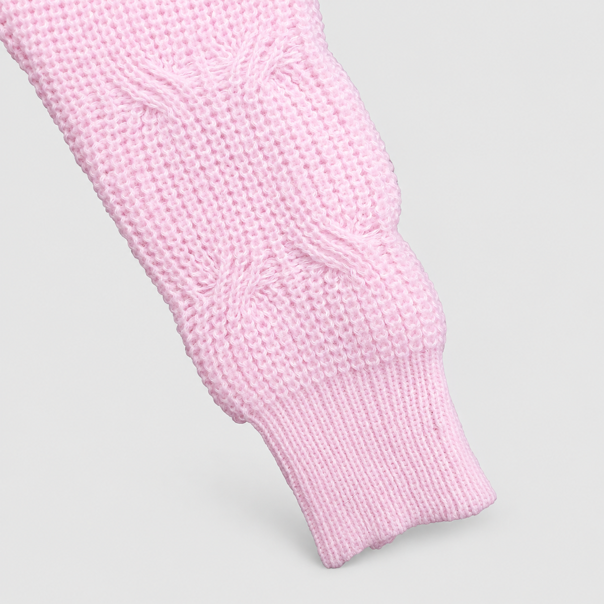 Women's Bow-Detail Long-Sleeve Cable-Knit Cardigan — view 8
