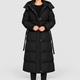 Coralina | Women's Maxi Puffer Jacket with Hood and Belt