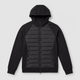 Cormac | Men's Hooded Hybrid Quilted Jacket