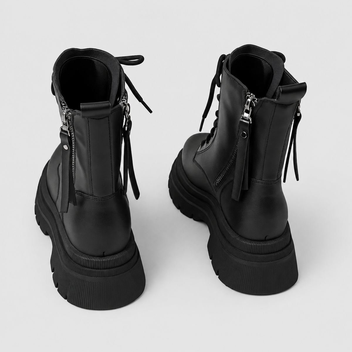 Women's Platform Lace-Up Ankle Boots — view 2