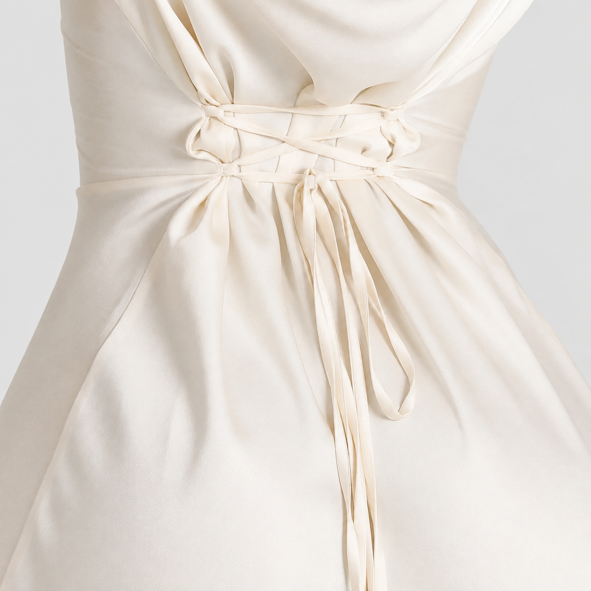 Women's Long-Sleeve Maxi Dress with Fitted Bodice — view 8