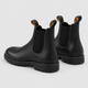 Cyril | Men's Faux Leather Chelsea Boots with Pull Tabs and Lug Sole