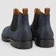 Cyril | Men's Faux Leather Chelsea Boots with Pull Tabs and Lug Sole