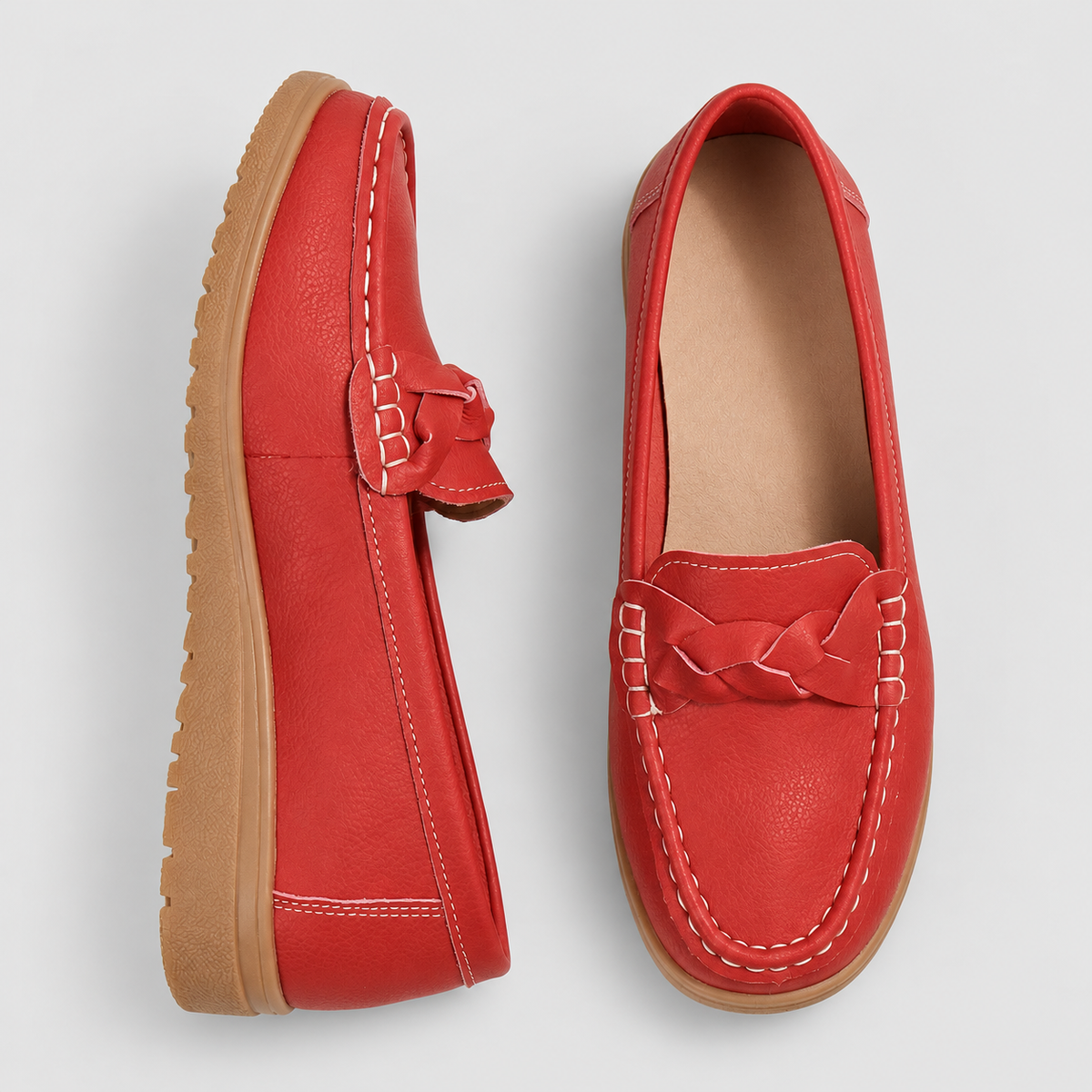 Women's Wide-Fit Slip-On Loafers — view 3