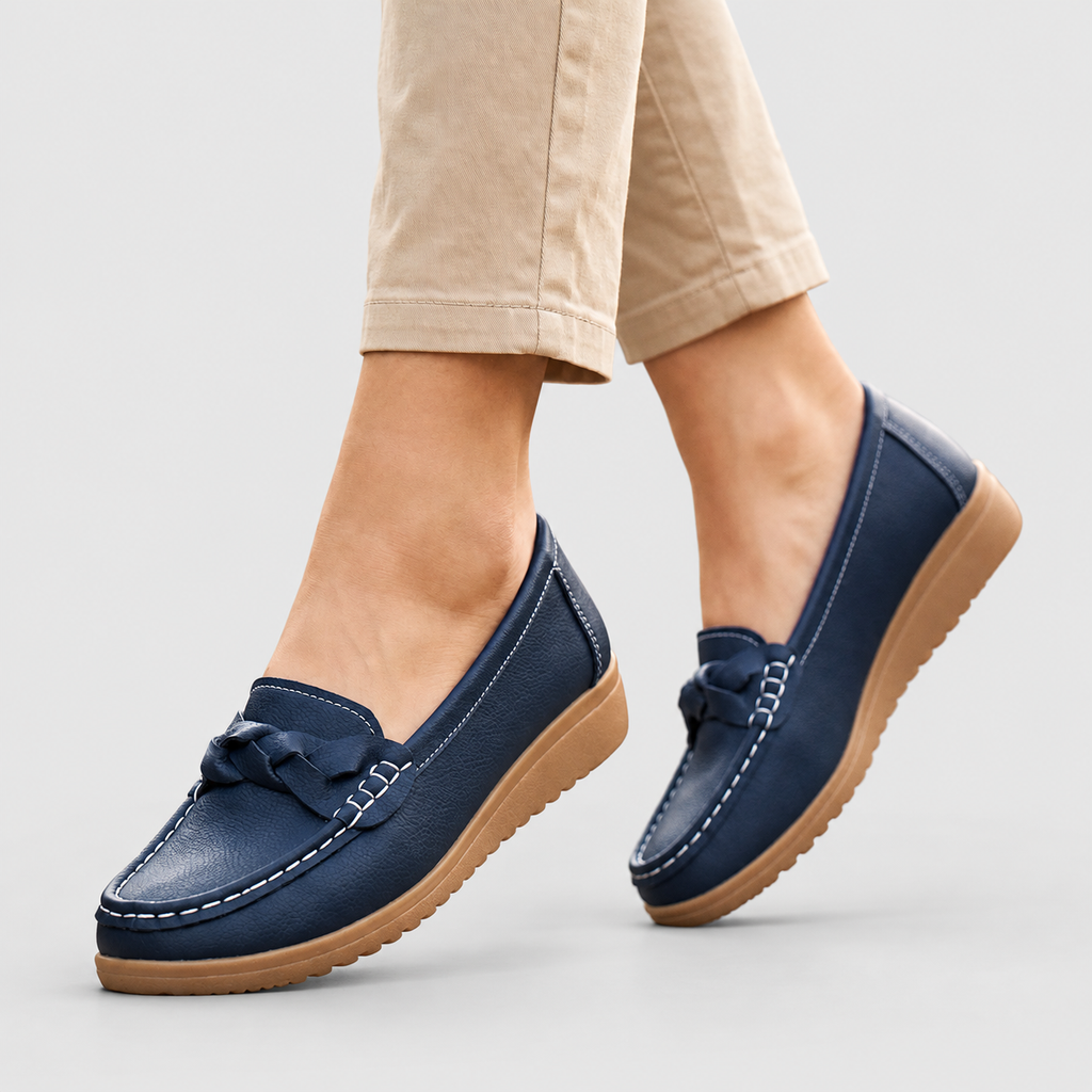 Women's Wide-Fit Slip-On Loafers — view 6