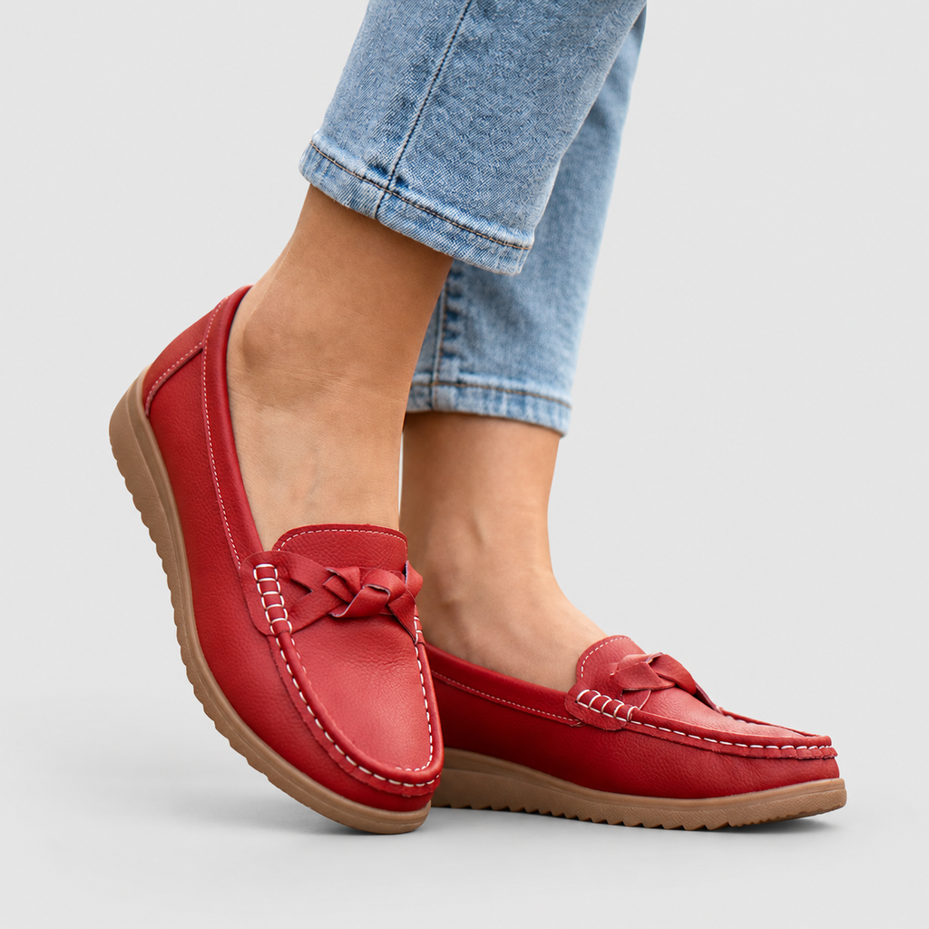 Women's Wide-Fit Slip-On Loafers — view 7