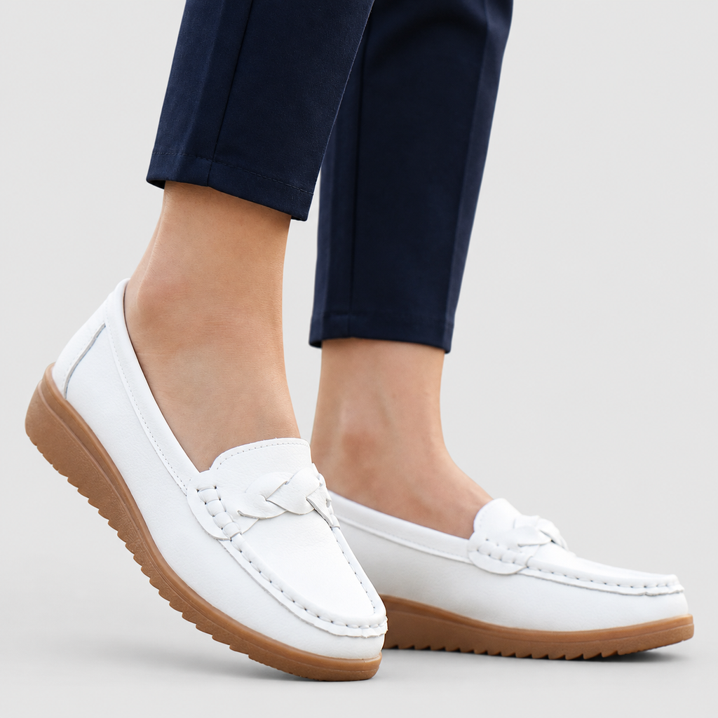 Women's Wide-Fit Slip-On Loafers — view 8