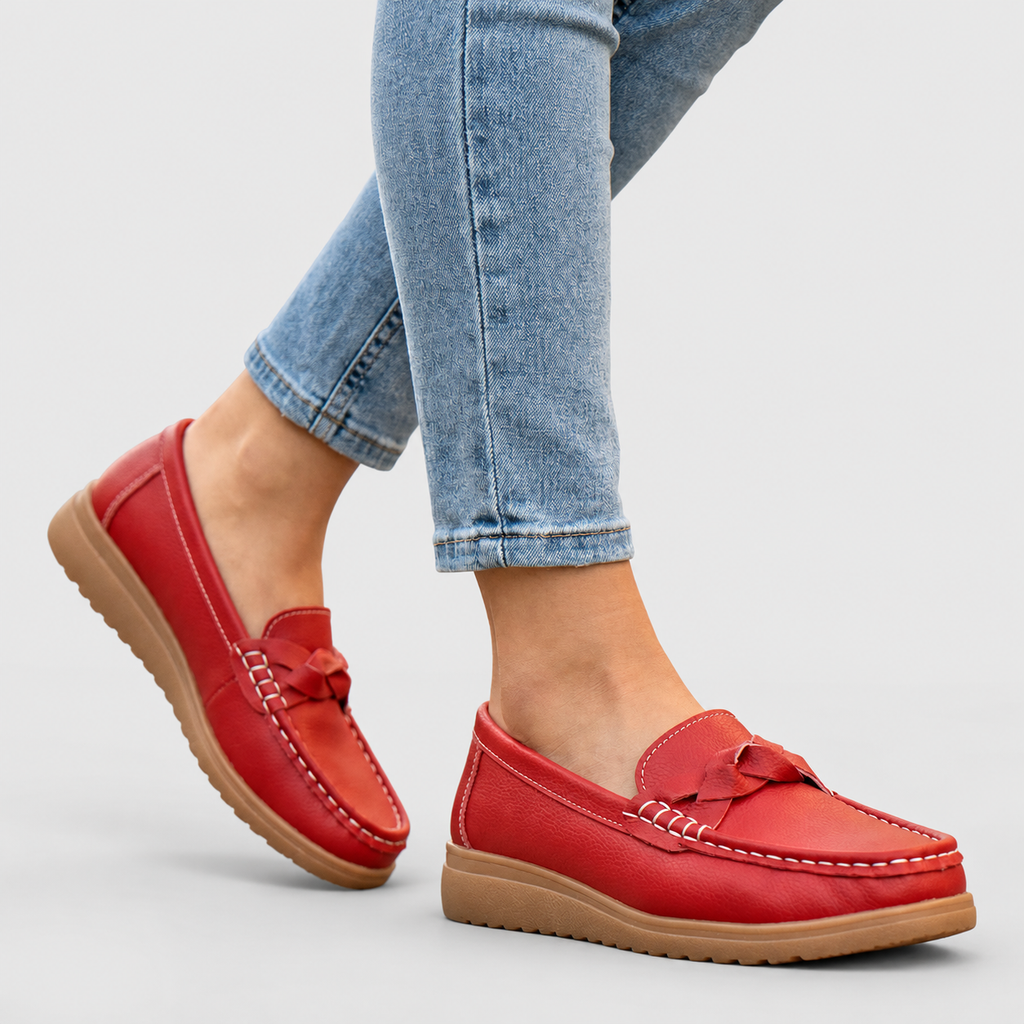 Women's Wide-Fit Slip-On Loafers — view 11