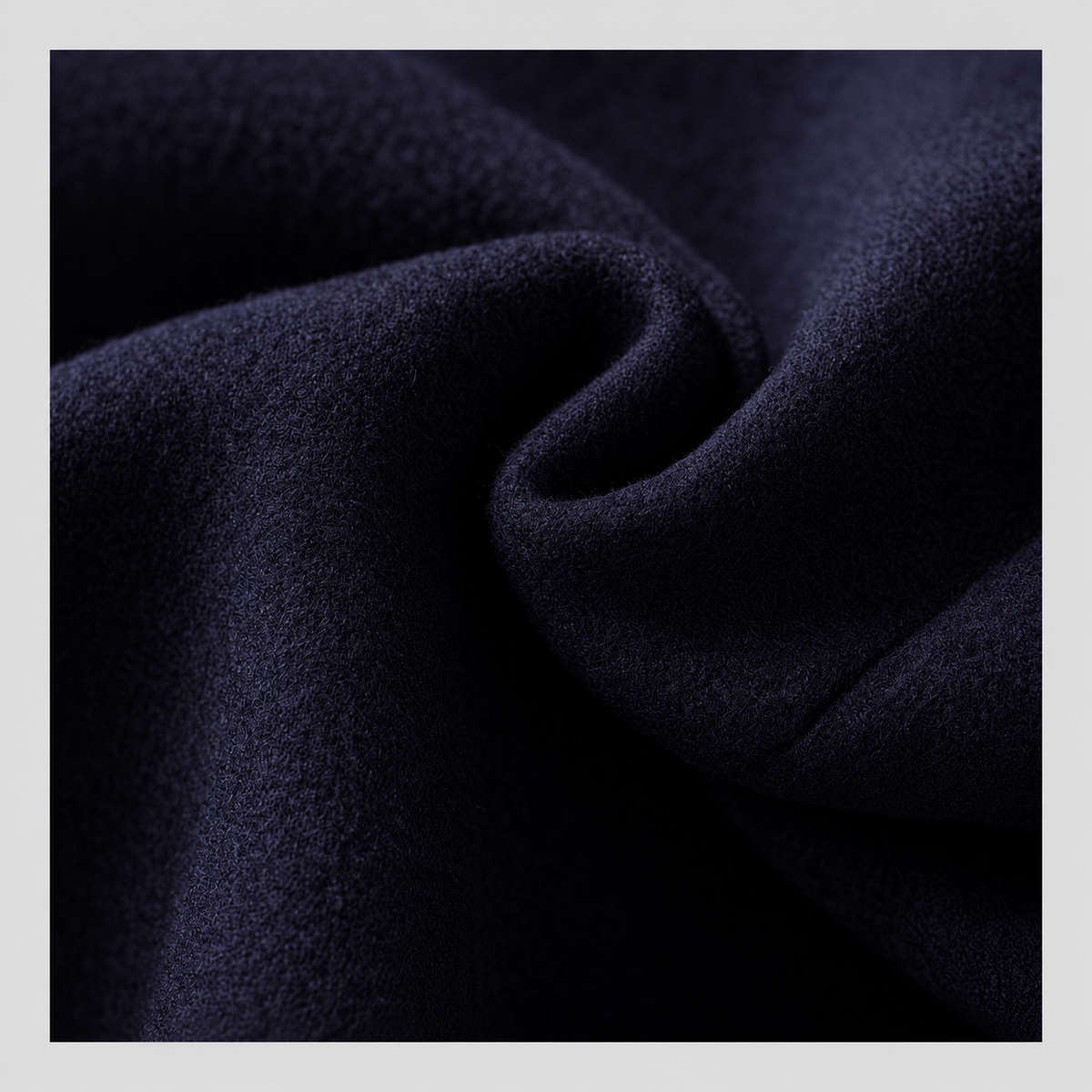 Men's Stand-Collar Overcoat with Contrast Detail — view 11